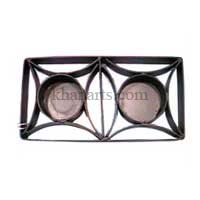 tealight candle holder made of wrought iron