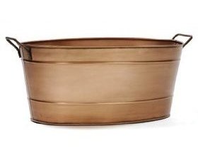 copper beverage tub