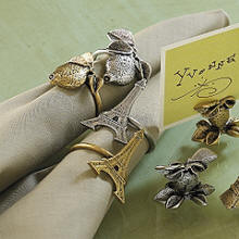 napkin rings for formal dining