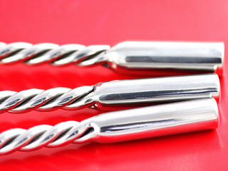 twisted rope forged cutlery set made of stainless steel