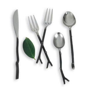 twig flatware made of stainless steel