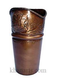 copper vase